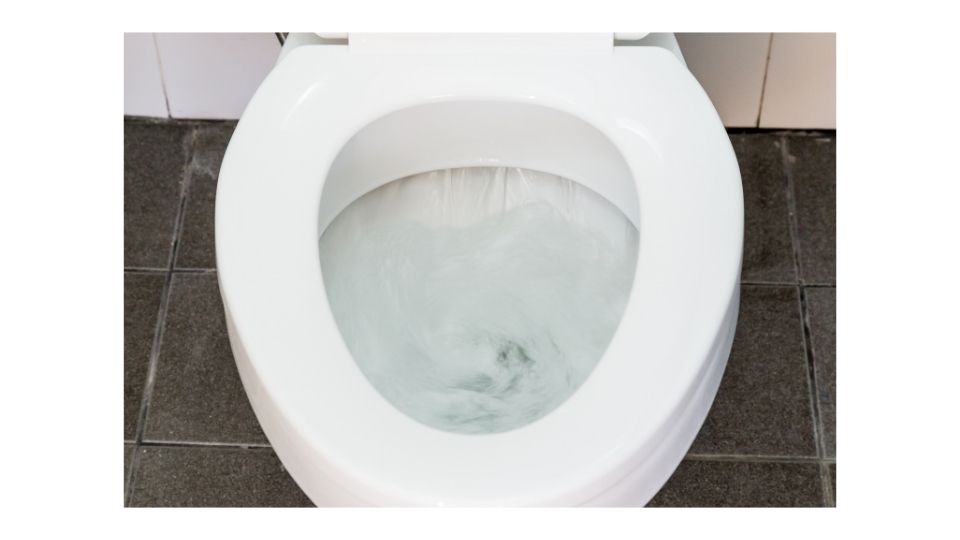 toilet water overflowing